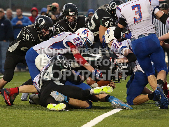 Central Plains Oilers vs. Hanover Wildcats  2014 Kansas 8 Man D1 Championship Game
