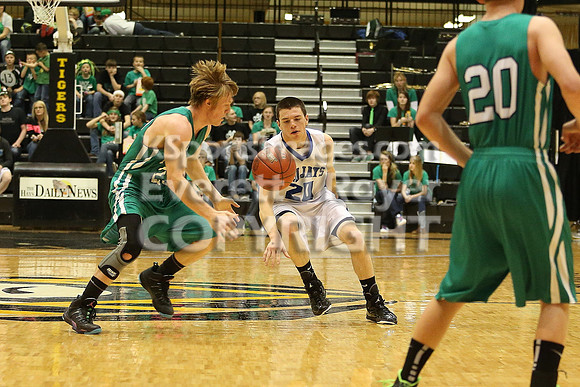 Beloit St. Johns Tipton - Northern Valley Kansas State 1A D2 Basketball