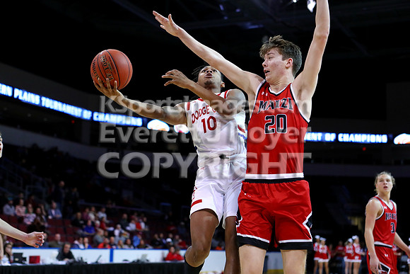 Dodge City vs Maize Boys Basketball