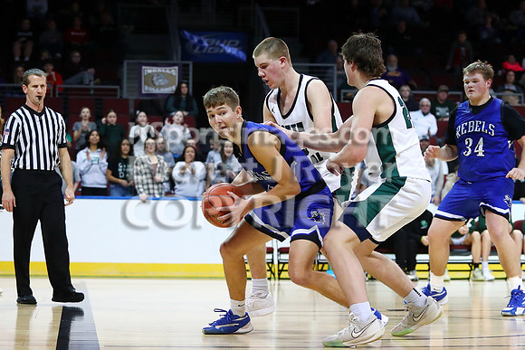South Central vs South Gray, SPIAA Basketball Tournament,  Dodge City