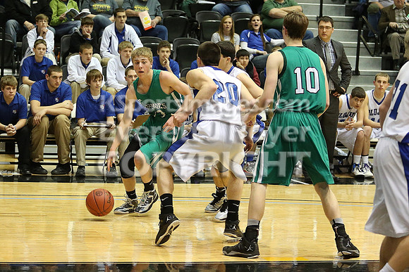 Beloit St. Johns Tipton - Northern Valley Kansas State 1A D2 Basketball