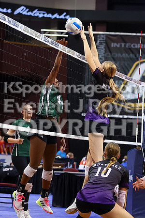 Maranatha Academy vs Valley Heights 2A State Volleyball Tournament