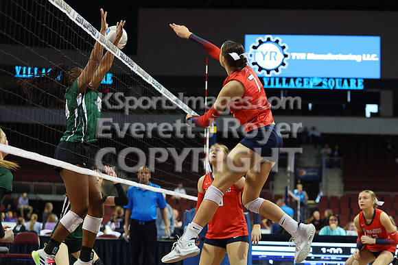 Maranatha Academy vs Ellinwood 2A State Volleyball Tournament