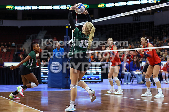 Maranatha Academy vs Ellinwood 2A State Volleyball Tournament
