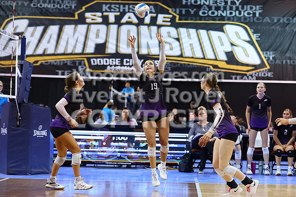 Maranatha Academy vs Valley Heights 2A State Volleyball Tournament