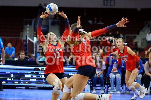 Maranatha Academy vs Ellinwood 2A State Volleyball Tournament