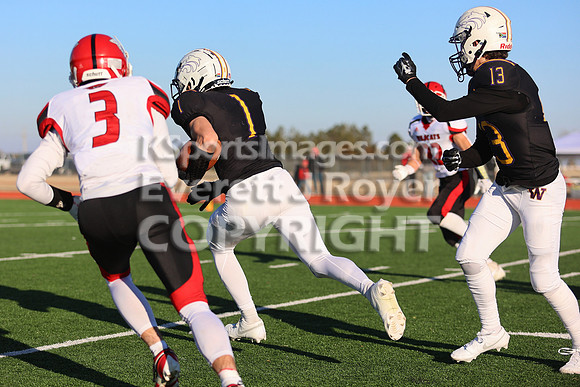 2024 Kansas 6 Man Division Championship Game: Weskan vs Cunningham