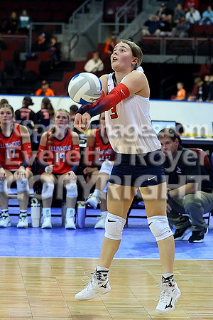 Maranatha Academy vs Ellinwood 2A State Volleyball Tournament