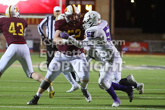 Hays High vs Valley Center 5A Football Playoff Game
