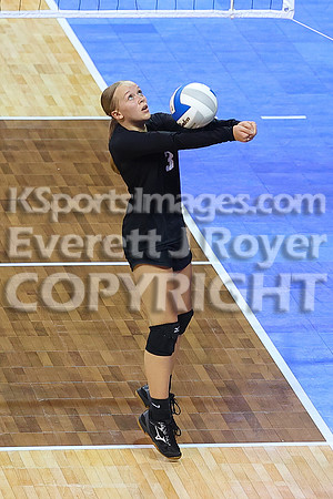 Little River vs Flinthills at the 1AD1 State Volleyball Tournament