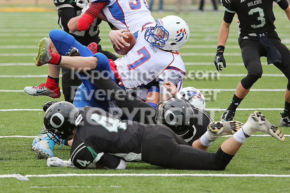 Central Plains Oilers vs. Hanover Wildcats  2014 Kansas 8 Man D1 Championship Game
