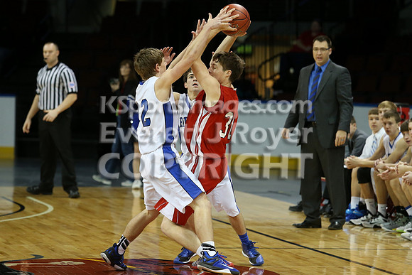 1AD2 Boys Third Place Game - Beloit St. John's Tipton vs Logan