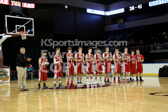 1AD2 Boys Third Place Game - Beloit St. John's Tipton vs Logan
