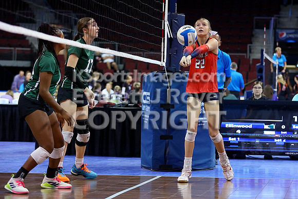 Maranatha Academy vs Ellinwood 2A State Volleyball Tournament