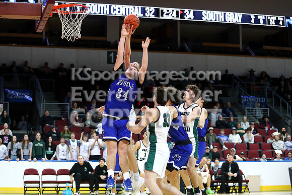 South Central vs South Gray, SPIAA Basketball Tournament,  Dodge City