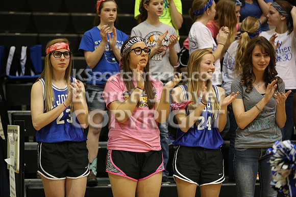 Beloit St. Johns Tipton - Northern Valley Kansas State 1A D2 Basketball