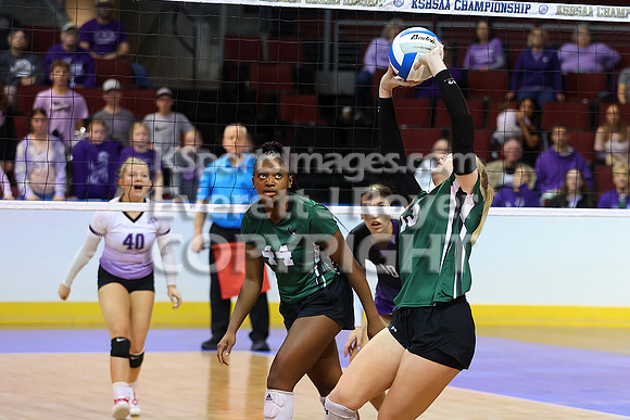 Maranatha Academy vs Valley Heights 2A State Volleyball Tournament