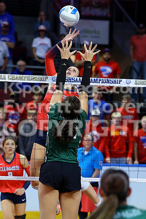Maranatha Academy vs Ellinwood 2A State Volleyball Tournament