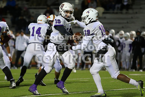 Hays High vs Valley Center 5A Football Playoff Game