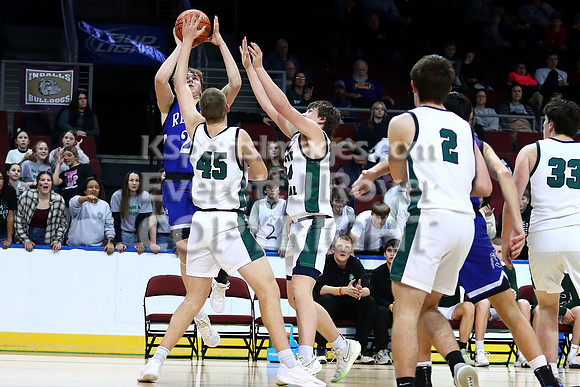 South Central vs South Gray, SPIAA Basketball Tournament,  Dodge City