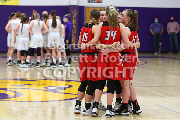 Trego County vs Hoxie 2A Girls Basketball