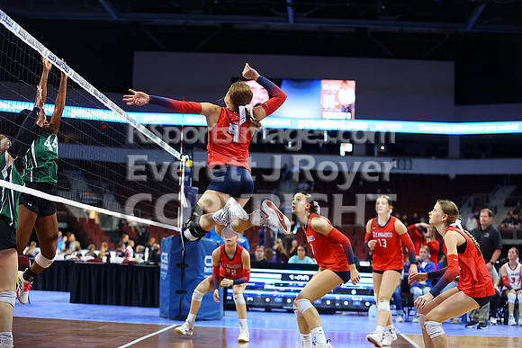 Maranatha Academy vs Ellinwood 2A State Volleyball Tournament