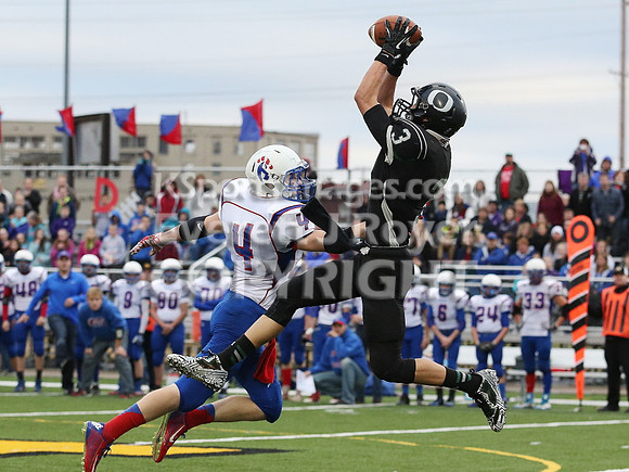 Central Plains Oilers vs. Hanover Wildcats  2014 Kansas 8 Man D1 Championship Game