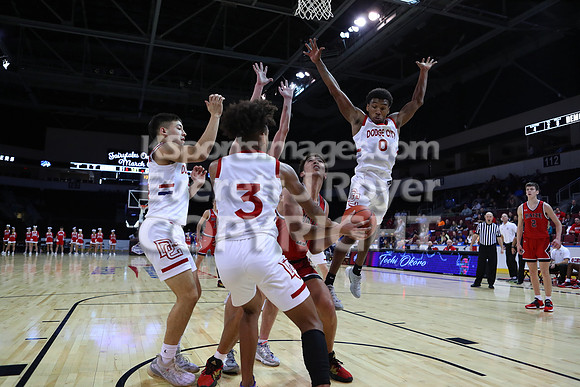 Dodge City vs Maize Boys Basketball