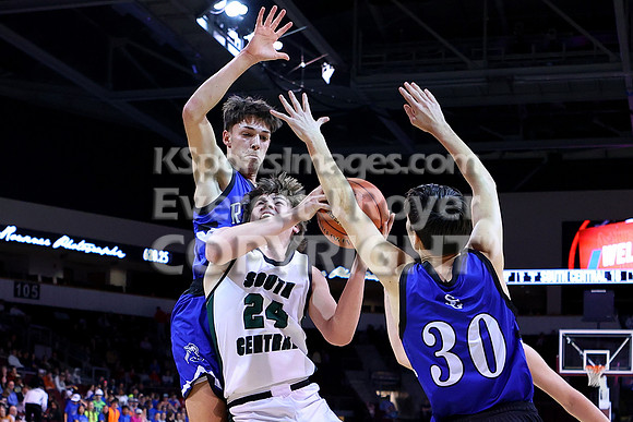 South Central vs South Gray, SPIAA Basketball Tournament,  Dodge City