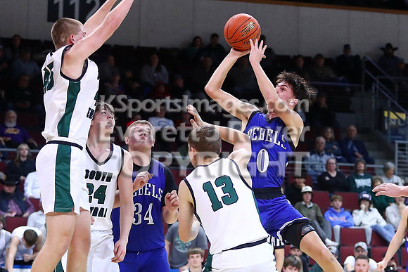 South Central vs South Gray, SPIAA Basketball Tournament,  Dodge City