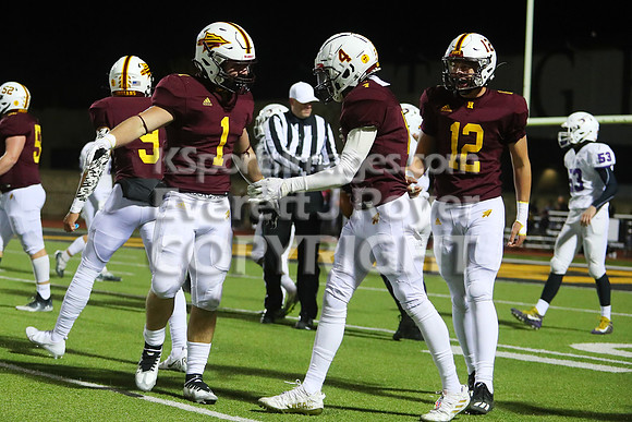 Hays High vs Valley Center 5A Football Playoff Game
