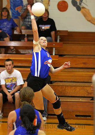 Otis Bison vs. Central Plaines Volleyball Photo