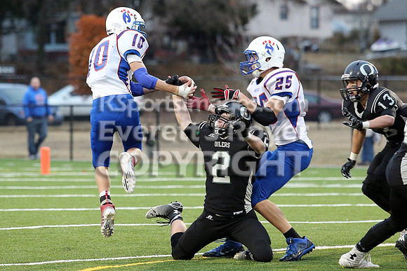 Central Plains Oilers vs. Hanover Wildcats  2014 Kansas 8 Man D1 Championship Game