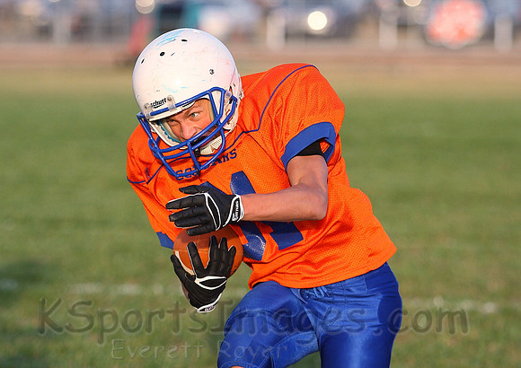 Otis Bison vs. Lacrosse Middle School Football Photos 2012