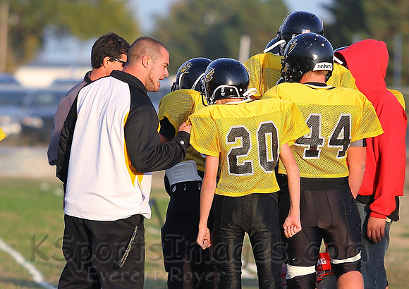 Otis Bison vs. Lacrosse Middle School Football Photos 2012