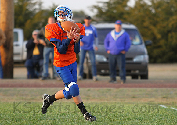 Otis Bison vs. Lacrosse Middle School Football Photos 2012