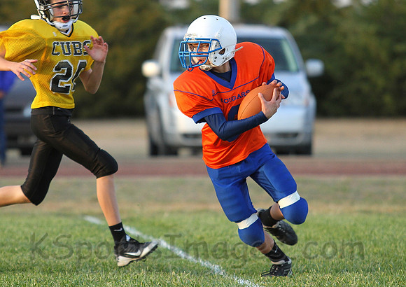 Otis Bison vs. Lacrosse Middle School Football Photos 2012