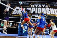 Ellinwood defeated Valley Heights to finish the season with a perfect 47-0 record and win 1st  state volleyball championship in school history