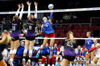 Ellinwood defeated Valley Heights to finish the season with a perfect 47-0 record and win 1st  state volleyball championship in school history