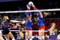 Ellinwood defeated Valley Heights to finish the season with a perfect 47-0 record and win 1st  state volleyball championship in school history