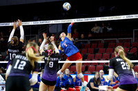Ellinwood defeated Valley Heights to finish the season with a perfect 47-0 record and win 1st  state volleyball championship in school history