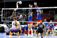 Ellinwood defeated Valley Heights to finish the season with a perfect 47-0 record and win 1st  state volleyball championship in school history