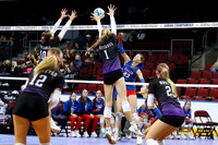 Ellinwood defeated Valley Heights to finish the season with a perfect 47-0 record and win 1st  state volleyball championship in school history