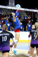 Ellinwood defeated Valley Heights to finish the season with a perfect 47-0 record and win 1st  state volleyball championship in school history