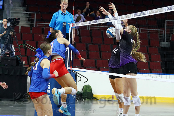 Ellinwood defeated Valley Heights to finish the season with a perfect 47-0 record and win 1st  state volleyball championship in school history