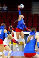 Ellinwood wins the semifinal match with Jefferson County North, 25-10 25-14 to earn a spot in the championship match against Valley Heights.