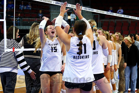 Little River won their 4th straight 1AD1 Volleyball Championship by defeating Centralia in the championship match.