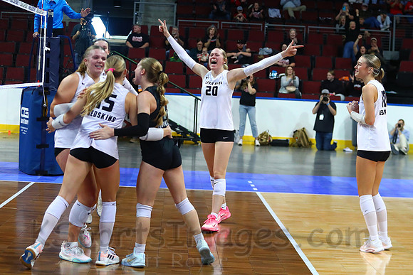 Little River won their 4th straight 1AD1 Volleyball Championship by defeating Centralia in the championship match.