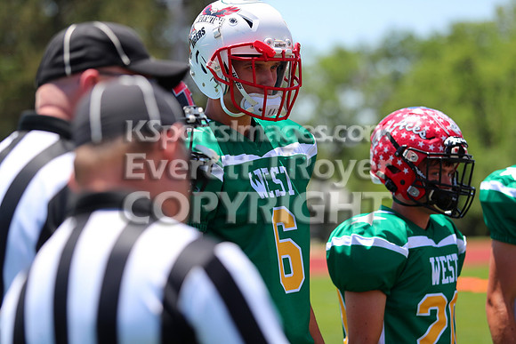 Kansas 8 Man D2 All Star Game in Beloit