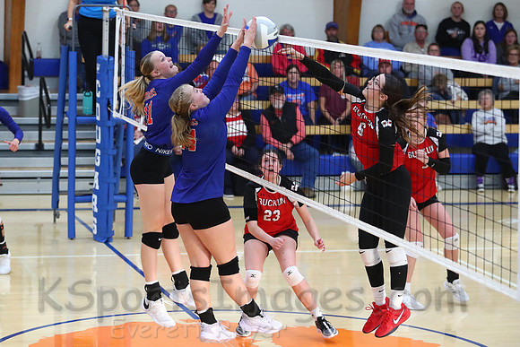 Otis-Bison vs Bucklin Volleyball